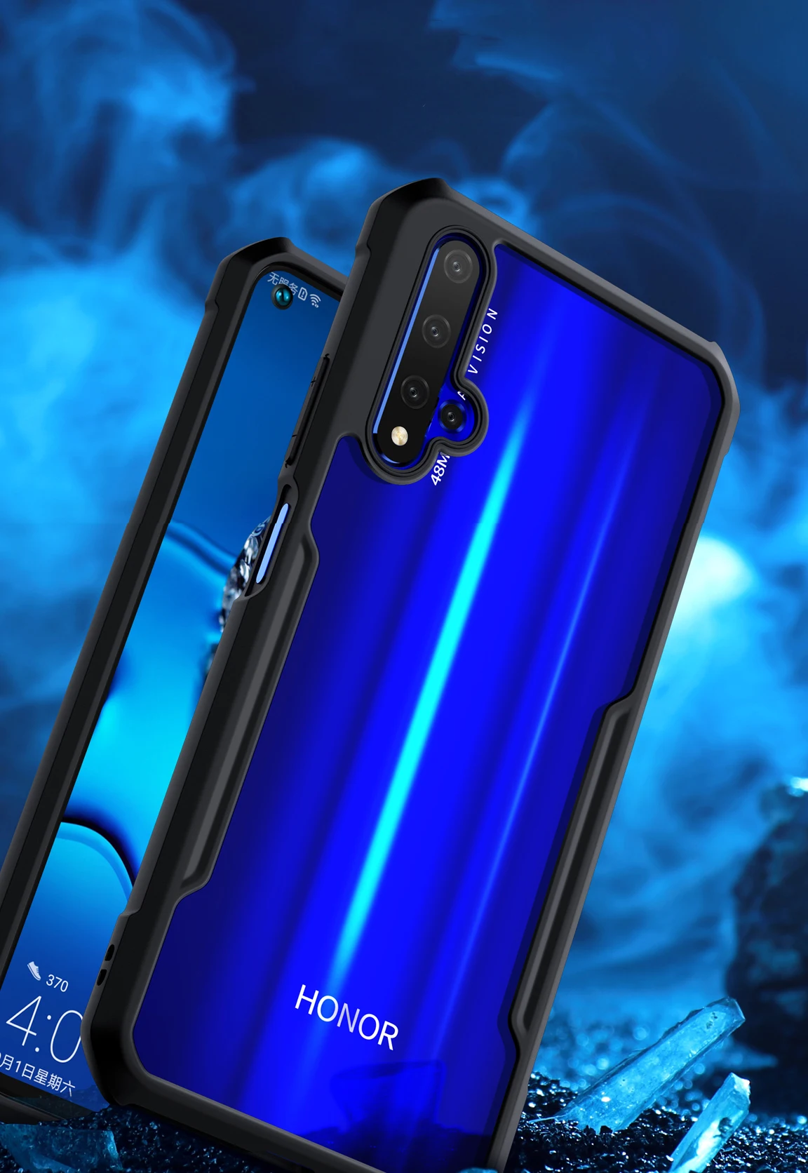 Для huawei nova 5t чехол Xundd Роскошные прозрачные подушки безопасности ударопрочный задний кольцевой чехол для Honor 20 Pro чехол для Honor 20 чехол Funda