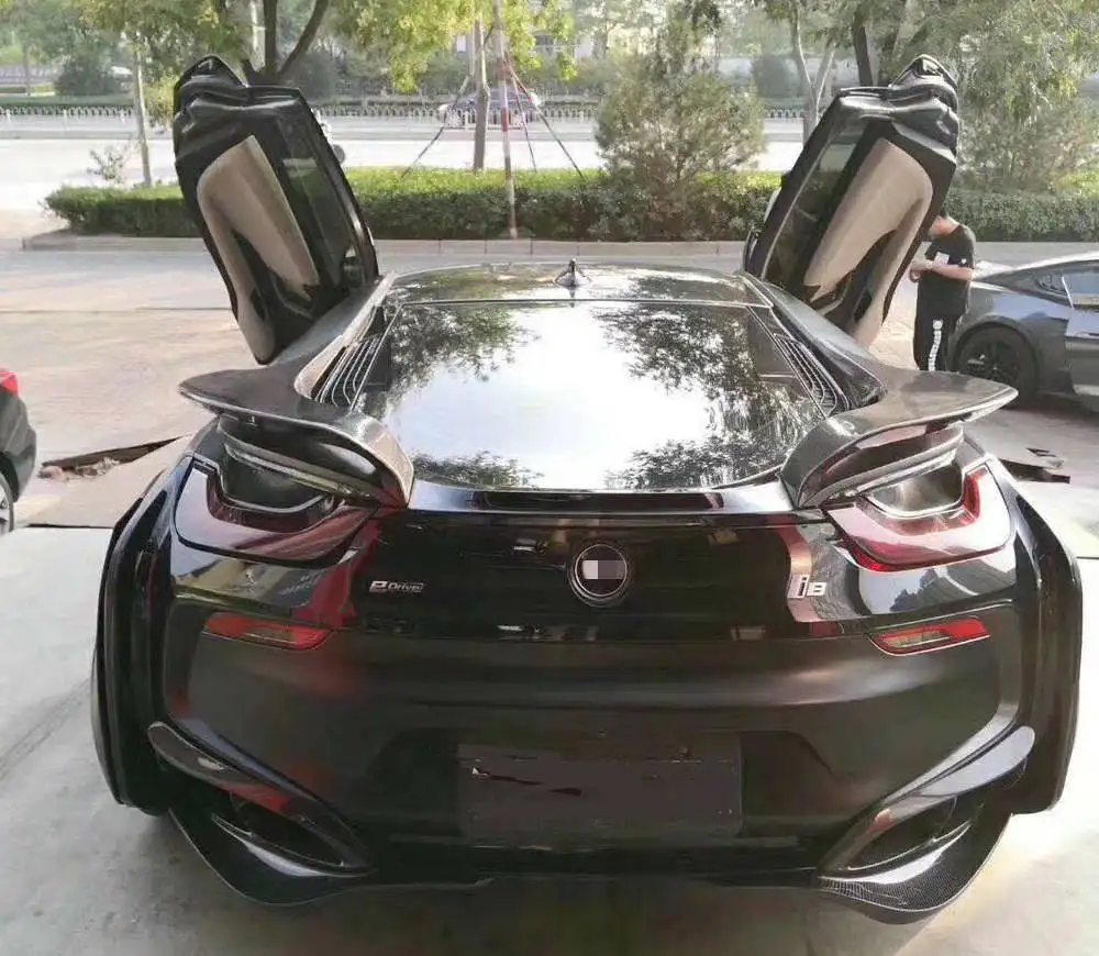 Frp Auto Car Bodykit I8 Zderzak Przedni Blotnik Kola Bodykits Dla Bmw I8 Body Kit 2014 2015 2016 2017 2018 2019 Zestawy Karoserii Aliexpress