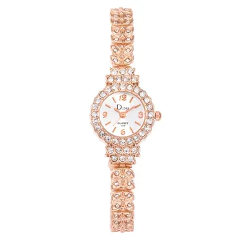 

Hot Selling Brand Design Exquisite Bracelet Small Dial Quartz Watch Women Fashion Casual diamond Wristwatch relogio feminino