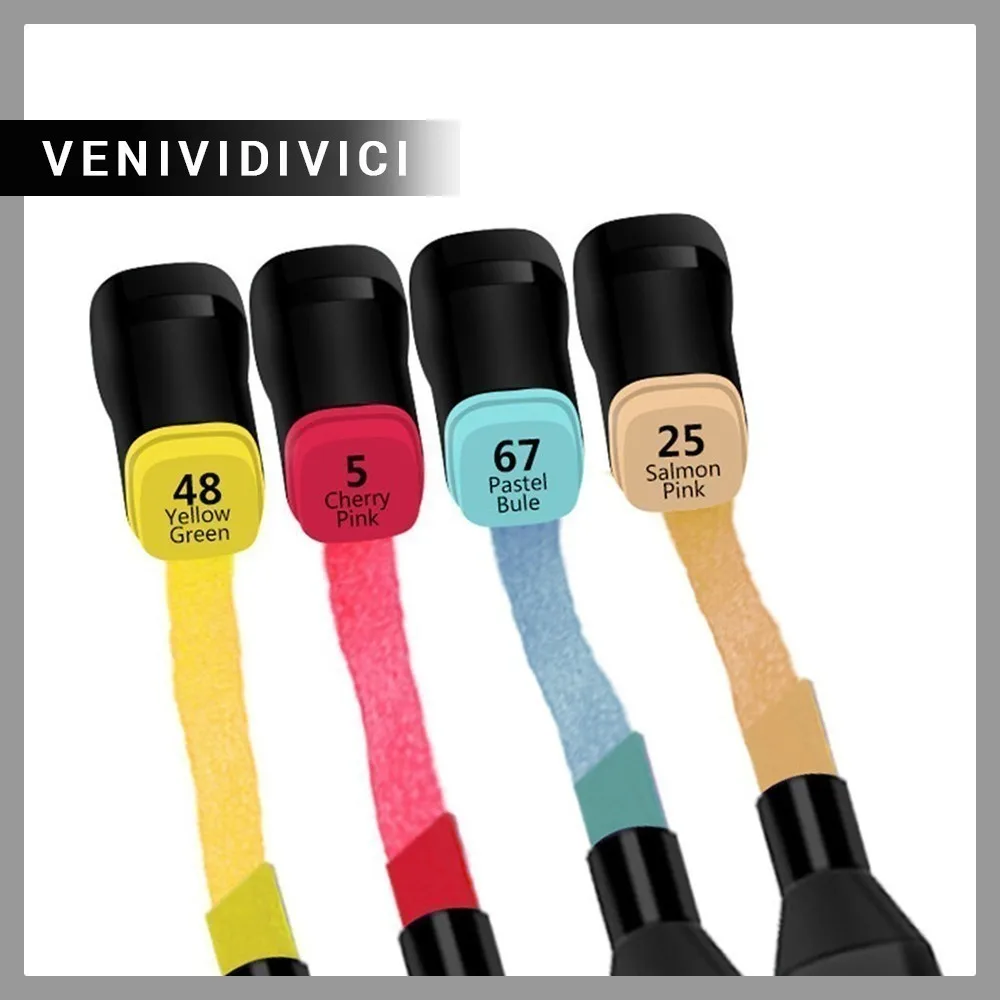 

On SaleSYU Three generations of double-headed alcohol oily set 30 and 40 color marker