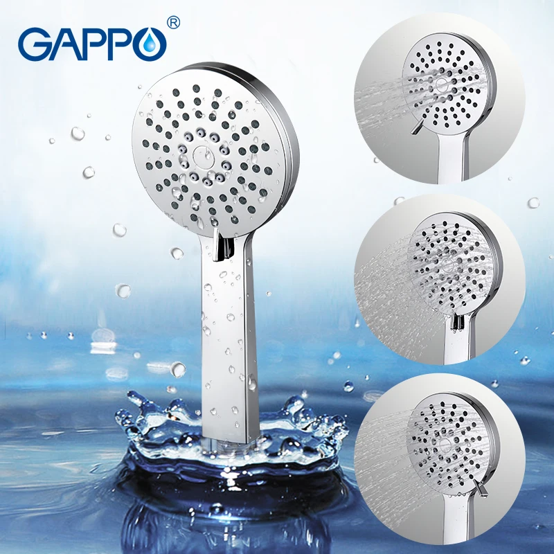 GAPPO насадки для душа ABS экономии воды showerhead водяной сопла душ-массажер высокое давление Boost