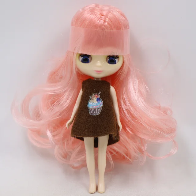 DBS blyth mini doll 10CM height normal body cute doll anime girls gift 4