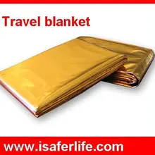 Золотой коврик для кемпинга, горячий подарок, подарок для путешествий, аварийное одеяло, спасательное одеяло, термальное одеяло