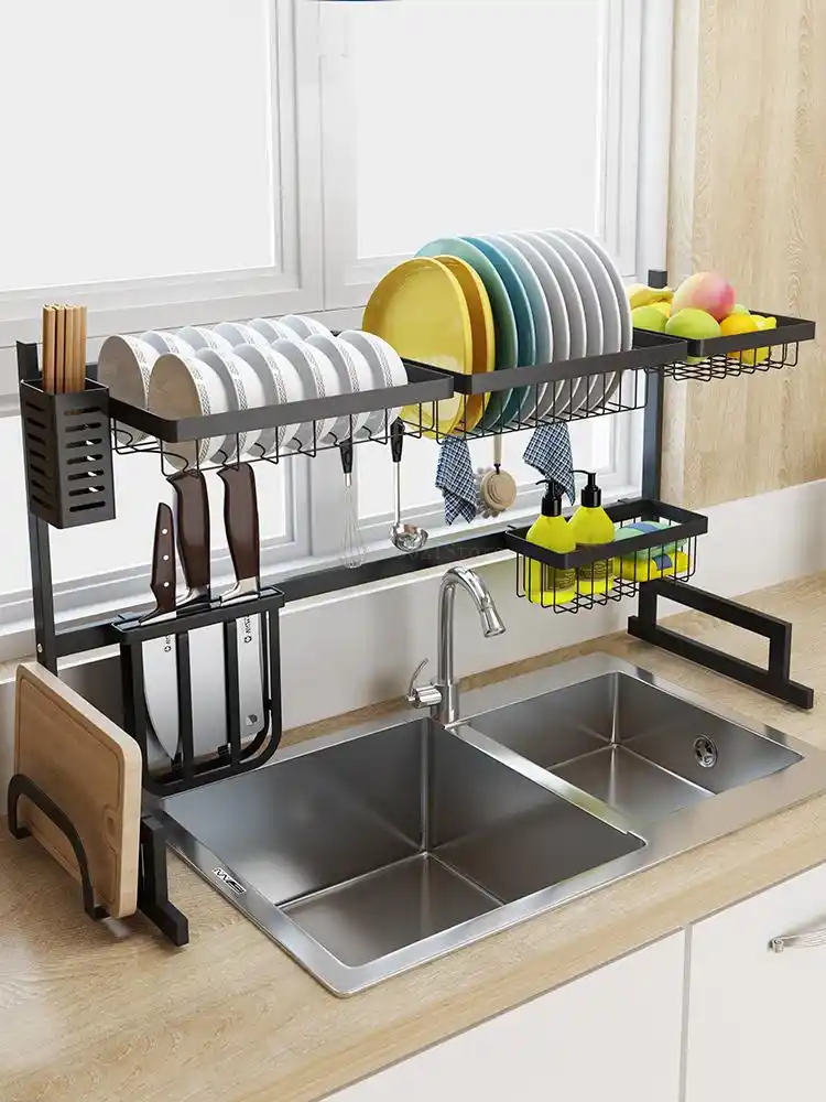 Le Stainless Steel Kitchen Rack Sink Dish Drain Kitchen Rack Sink Dish Drain