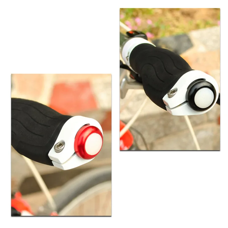 

1 Pair Road MTB Bike Durable Aluminum Alloy Handlebar Bike Bicycle Handlebar Grips Handle Bar Cap Light End Plugs
