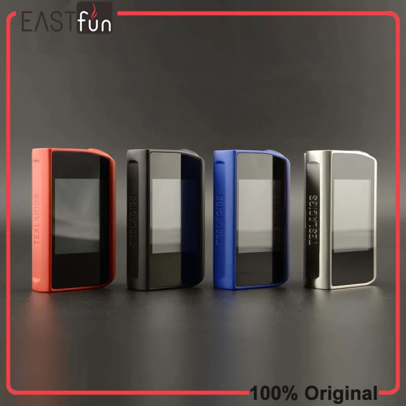 

Original Tesla Touch 150W TC mod 18650 battery 510 thread Teslacigs Touch Box Mod Ti/Ni200/SS/TCR/VW mode is much like a phone
