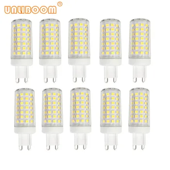 

Brightness 12W LED G9 Corn lamp 12W 88LEDS 2835SMD 220-240V AC Ceramic body 360Degree LED Crystal Chandelier Spotlight 10pcs/lot
