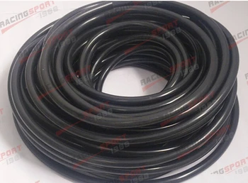 

6mm (1/4") Silicone Vacuum Hose Black Pipe "10 Feet" High Performance