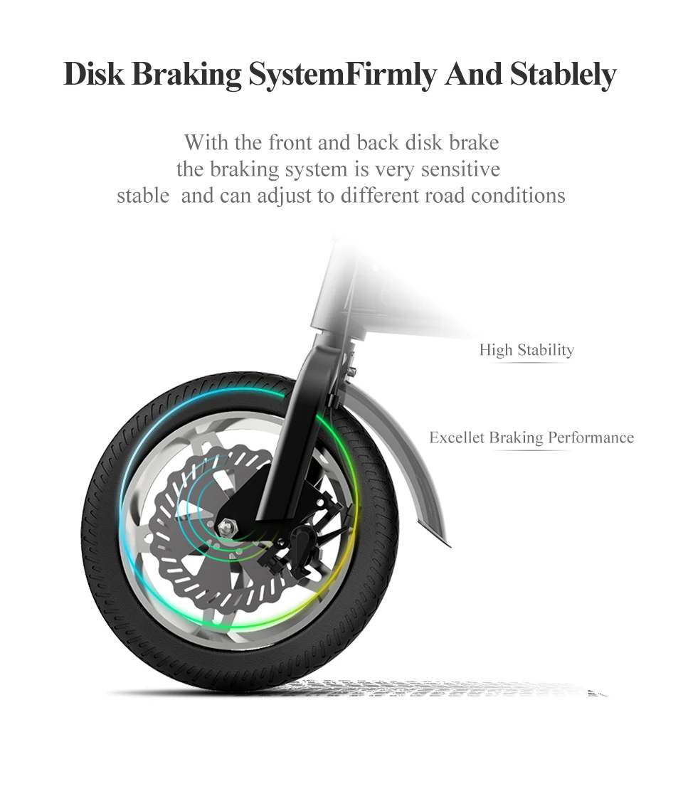 Cheap ALTRUISM A1 36V*350W Electric Bicycle Safety Cycling Watertight Frame Inside Li-on Battery Folding ebike 6