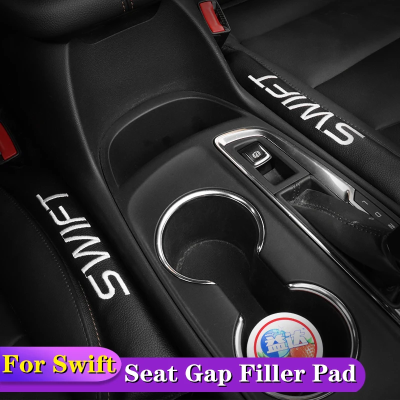 

2X Seat Gap Filler Soft Pad Padding Spacer For Suzuki Swift 2005 2006 2007 2008 2009 2010 2011 2012 2013 Car Accessories Styling
