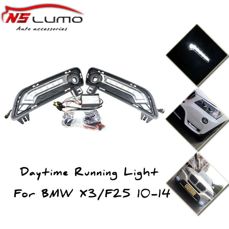 Car Light Source Led DRL Daytime Running Light Flexible DRL For BMW X3