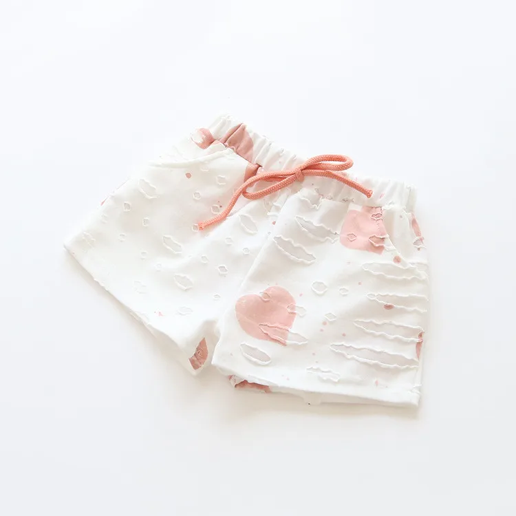 2pcs/sets,Casual Kids Clothing Baby Girls Clothes Sets Summer Heart Printed Girl Tops Shirts + Shorts Suits Children's Clothing HTB1aggzQXXXXXcdXpXXq6xXFXXXi - 2pcs/sets,Casual Kids Clothing Baby Girls Clothes Sets Summer Heart Printed Girl Tops Shirts + Shorts Suits Children's Clothing