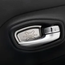 4 шт. интерьер дверные ручки чаши колодки крышка литьевая гарнитура для JEEP RENEGADE аксессуары автостайлинг