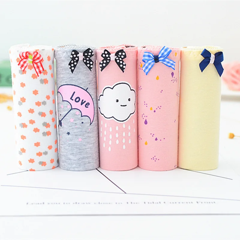 Women's panties Bow print cartoon underwear female cotton underpants gril brienfs sexy lingerie ladies panty women intimate Women's panties Bow print cartoon underwear female cotton underpants gril brienfs sexy lingerie ladies panty women intimate