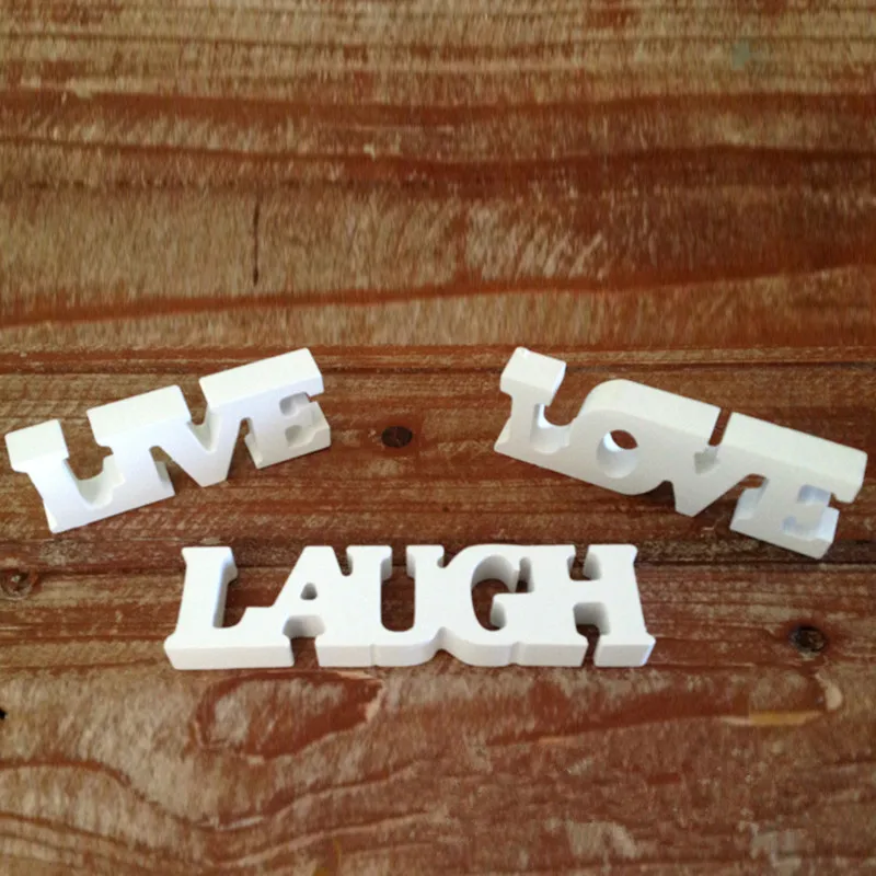 Set Of 3 12quot Live Love Laugh Toss Pillows Neutral Home Live Laugh Love Decoration Sign Wood