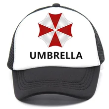 Молодежный Обитель зла, Umbrella летние крутые регулируемые мужские и женские летние крутые сетчатые бейсболки