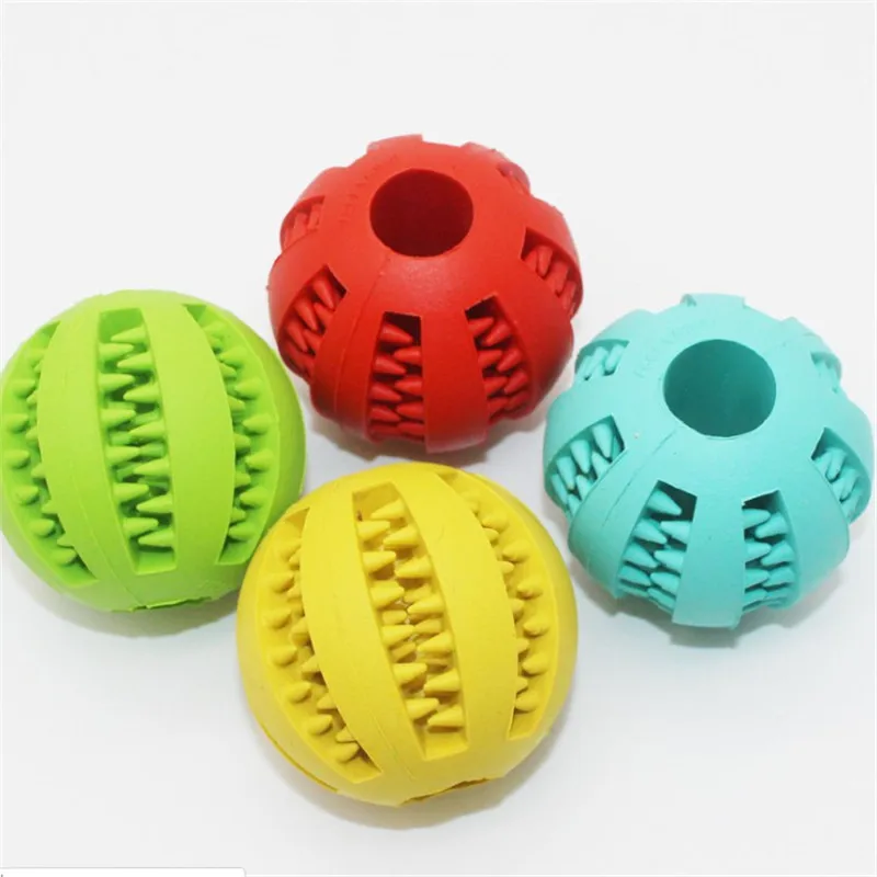

Dog Toys Toy Funny Interactive Elasticity Ball Dog Toys Chew Toy For Dog Tooth Clean Ball Of Food Extra-tough Rubber Ball