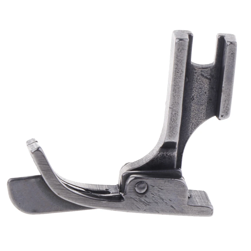 Silver Steel Industrial Sewing Machine Feet Hinged Presser Foot Sp-18 with Right Guide  Size 1/32 1/16 1/8 5/32 3/16 1/4