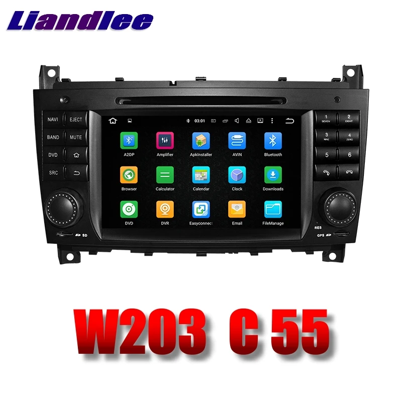 Excellent Liandlee Car Multimedia Player NAVI For Mercedes Benz C 55 W203 MB 2004~2007 Touch Screen System Radio DVD Stereo GPS Navigation 1