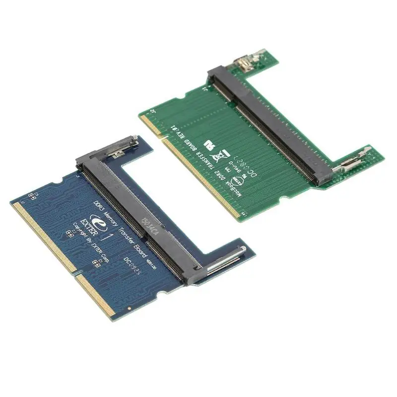 VODOOL DDR2/DDR3 ноутбука так DIMM для рабочего стола DIMM адаптера памяти адаптер RAM карты, комлпектующие компьютера аксессуара расширительные платы