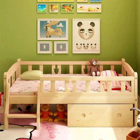 Lit En Bois Massif Pour Enfant Meuble De 0x1cm Nouveaute Offre Speciale Aliexpress Mobile