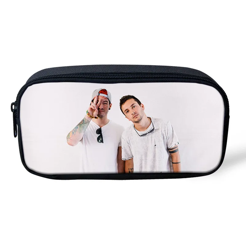 THIKIN الاطفال صندوق القلم واحد وعشرين الطيارين الأطفال اللوازم المدرسية طالب حقيبة أقلام رصاص التجميل حقيبة مخصص النساء حقيبة مستحضرات تجميل ...