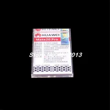 6 шт. акриловый держатель для ценника мобильного телефона, Обложка, параметры, информация, держатель для бумаги, стойка для дисплея, настольная рамка, рамка для фотографий