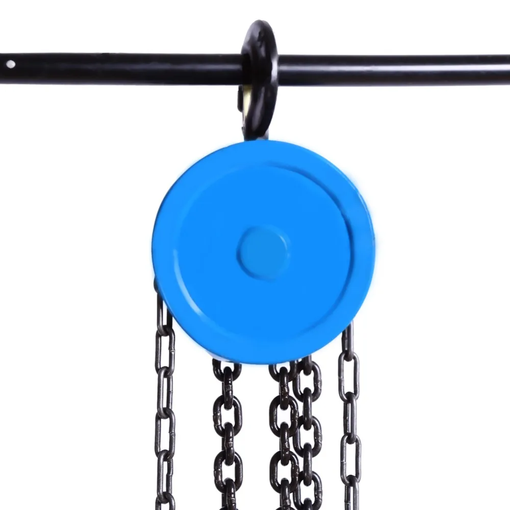 

1pc Pulley Lifting Chain Block Chain Hoist Lift Cable Hand Control Pulley Crane