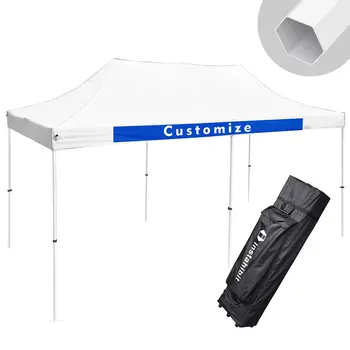 

Instahibit® 10x20 ft Pop Up Canopy Tent Commercial Instant Shelter Trade Fair