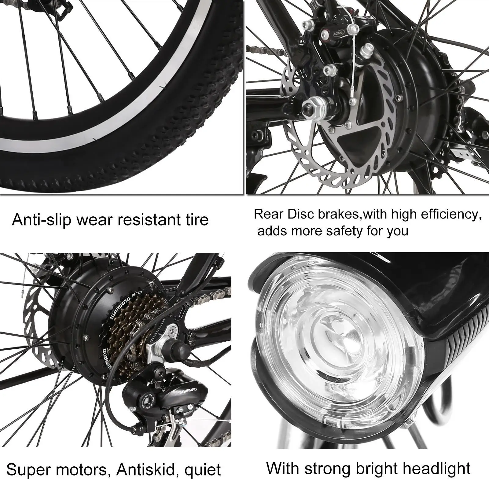 Perfect Powerful Electric Bike  Mountain bike 26 Inch 250W EBike 21 Speed Electric Car City Road Electric Mountain Bicycle For Men EU/UK 3