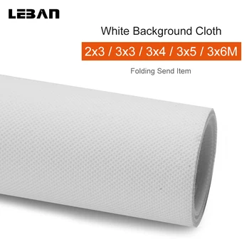 

Non-woven Chroma white Background 2x3m 3x3m 3x4m 3x5m 3x6m for Studio Photo Photography Backdrop Background Cloth