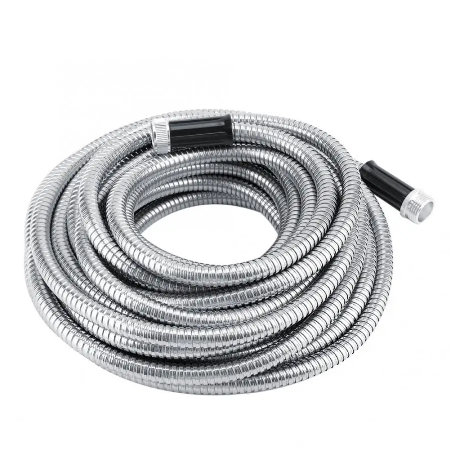 Hose Long And Flexible 304 Stainless Steel Garden Hose Non Kink