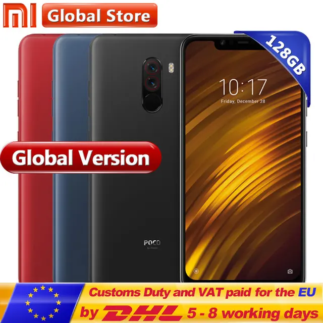 Global Version Xiaomi Pocophone F1 6gb 128gb Poco F1 Snapdragon 845