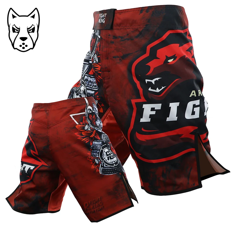 Ninja mma desempenho técnico falcon kickboxing shorts