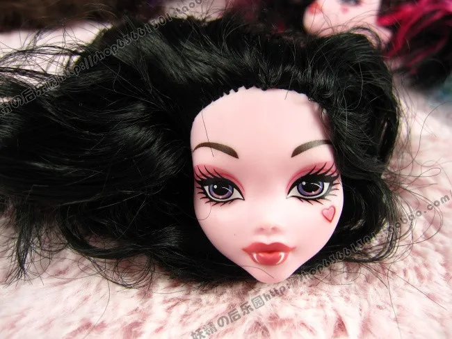 Новое поступление, аксессуары для девочек, голова куклы, 5 шт./лот, для куклы Monster High