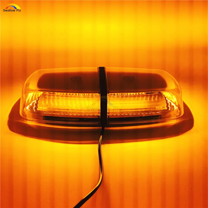 

Amber Color LED Car Roof Flashing Strobe light warning Emergency Beacon Lamp lights Magnetic Mounted DC12V DC24V