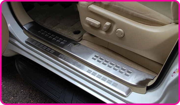 

Higher star 8pcs(4internal+4 external)door sills scuff footplate,protection bar for TOYOTA Land Cruiser Prado 2010-2017