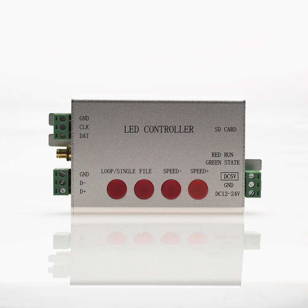Светодиодный Wi Fi Управление Лер 1 порт 2048 пикселей DMX512 поддержка WS2812 и т. д.