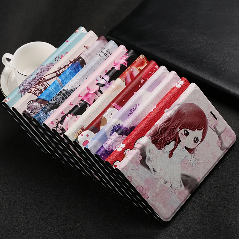 

Slim Print Coque Case Flip Stand Leather Skin Funda Magnet Cover For Huawei Mediapad T2 7.0 Pro PLE-703L PLE-701L + Film + Pen