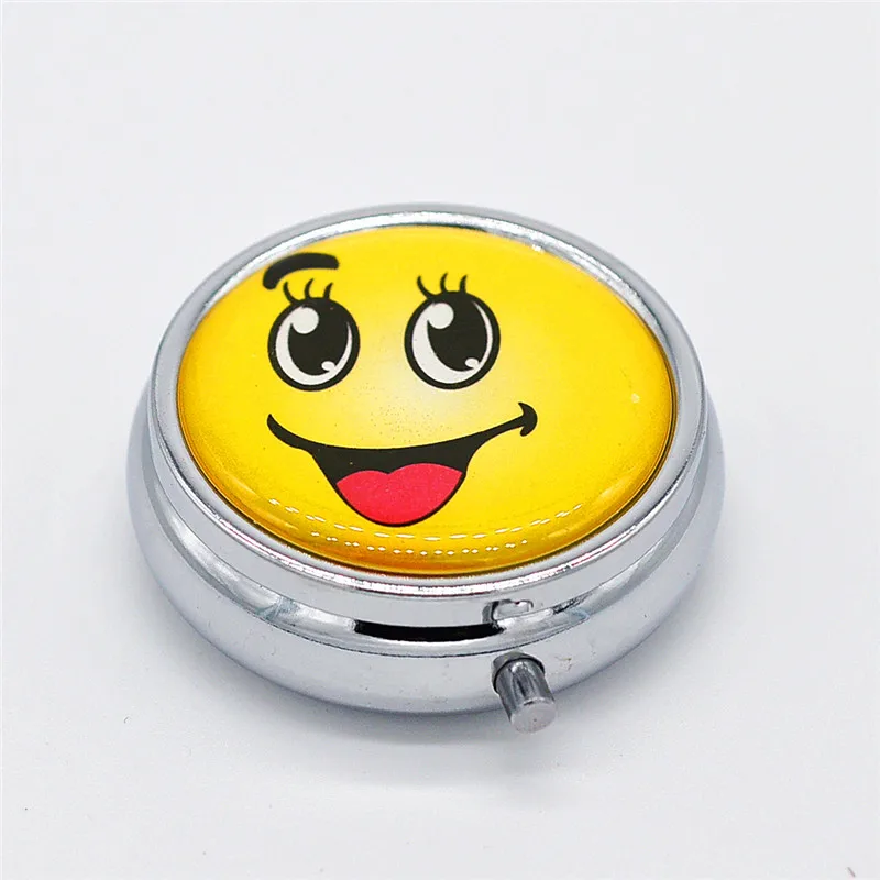 1 Dozen Portable Push Button Weekly Pill Organizer Case Box Holder