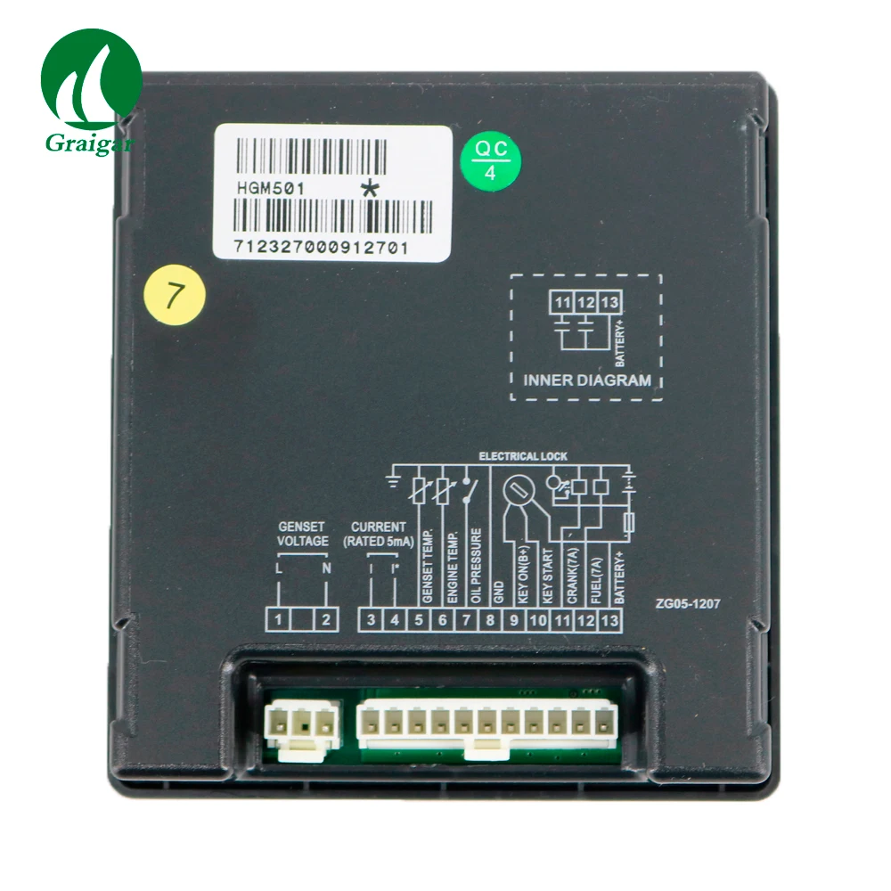 Новый контроллер Smartgen HGM501 Genset два специальных СВЕТОДИОДНЫХ дисплея|genset