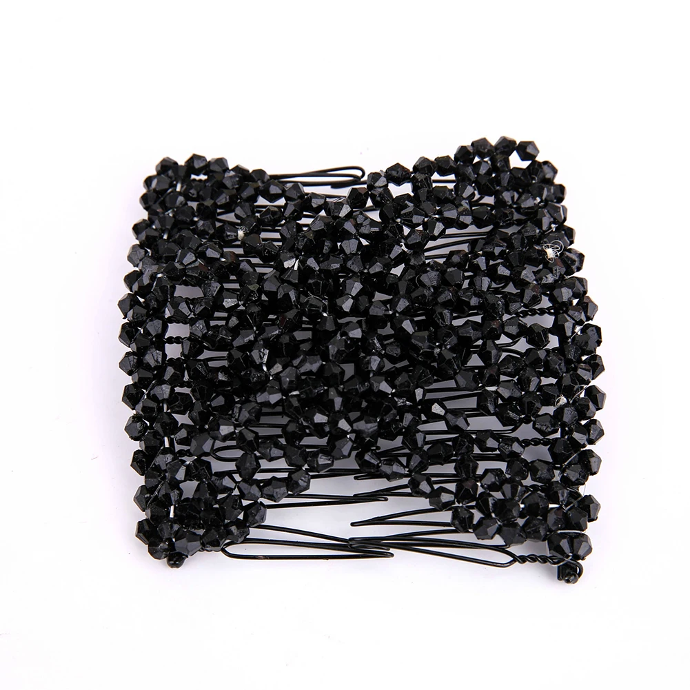 

Magic Easy Slide Stretchy Hair Clips Comb Double Clips Beads