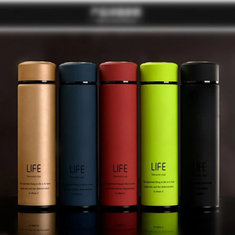 Urijk 500ML Stainless Steel Vacuum Flask Insulated Thermos Daily
