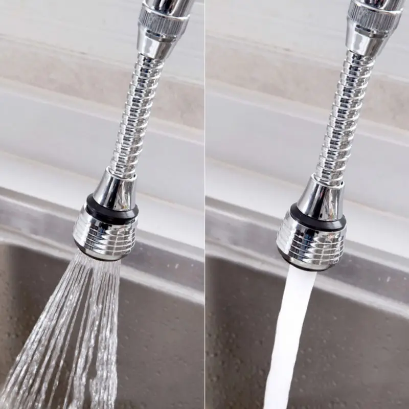 Faucet Extenders 360 Swivel Saving Water Flexible Tap For Taps-Bubbler Spray Anti-splash Saving Water Kitchen Accessories Faucet Extenders 360 Swivel Saving Water Flexible Tap For Taps-Bubbler Spray Anti-splash Saving Water Kitchen Accessories