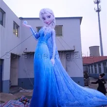 Гигантские красивые надувные девушки мультфильм для Крытый Открытый вечерние украшения