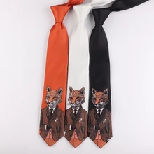 Галстук с принтом Инс индивидуальность кокетливый тренд художественный подарок