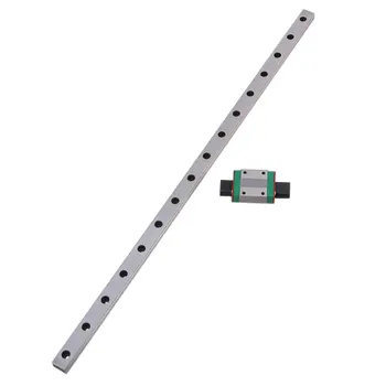 

MGN12 Mini Bearing Steel Linear Sliding Guideway Rail Block with 400mm Linear Sliding Guide Set of 2