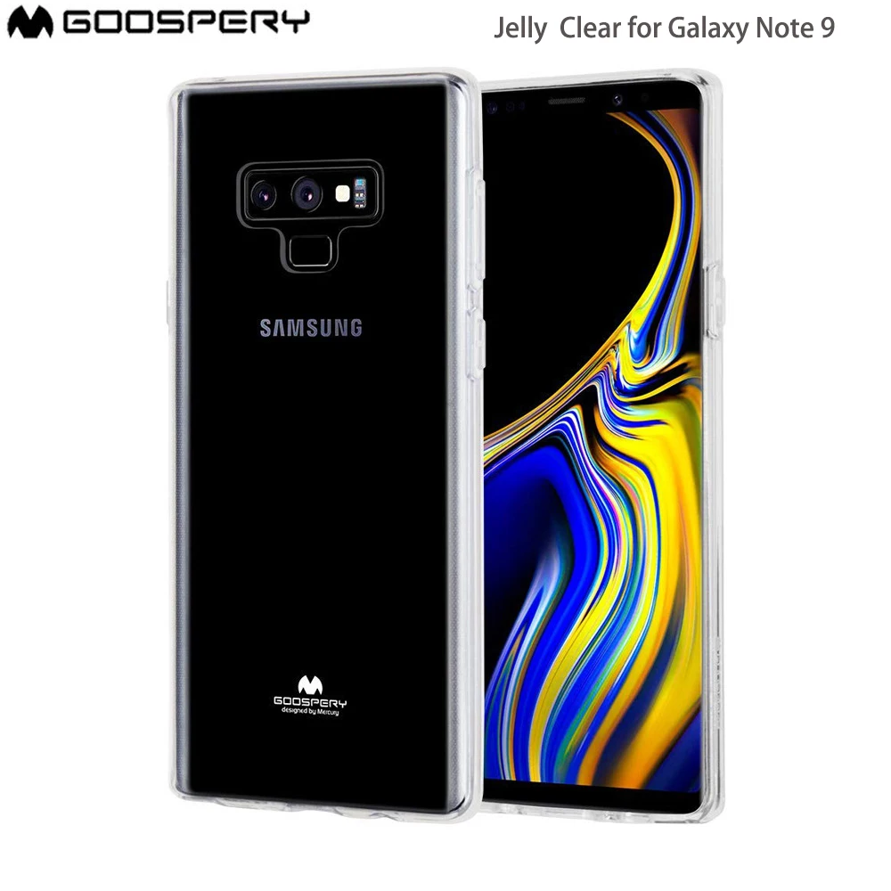 Mercury Goospery Pearl Jelly Rubber Soft Transparent Clear