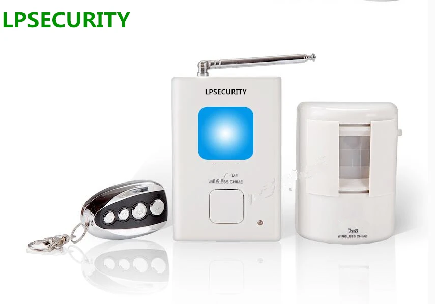 

LPSECURITY 200m Wireless Alarm PIR Motion Sensor detector Safety Alert for Home Security Alarm systems with Nightlight