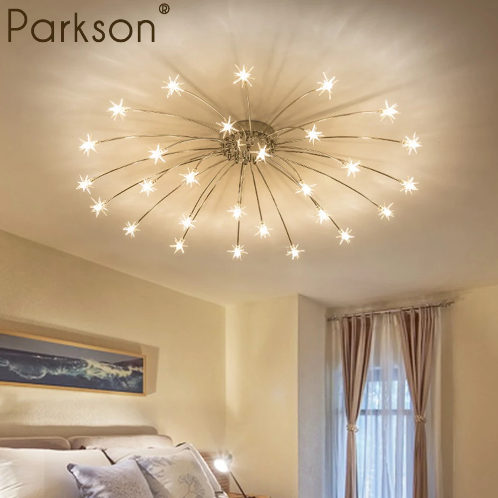 

lampada led lamp ceiling lights Stars Living room bathroom lamparas de techo led ceiling lamp home lighting plafond baby sweet